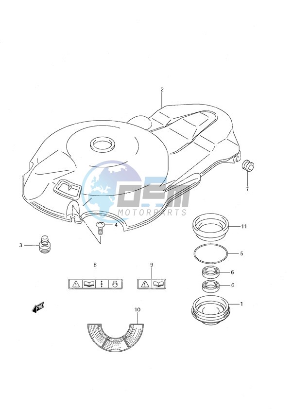 Under Oil Seal Housing