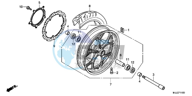 FRONT WHEEL