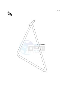 KX85 / KX85 II KX85B7F EU drawing Stand(s)