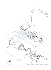 MT07A MT-07 ABS 700 (BU21) drawing STARTING MOTOR