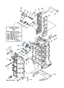 F115A drawing CYLINDER--CRANKCASE