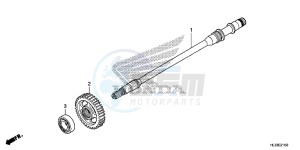 SXS700M2H Europe Direct - (ED) drawing FINAL SHAFT