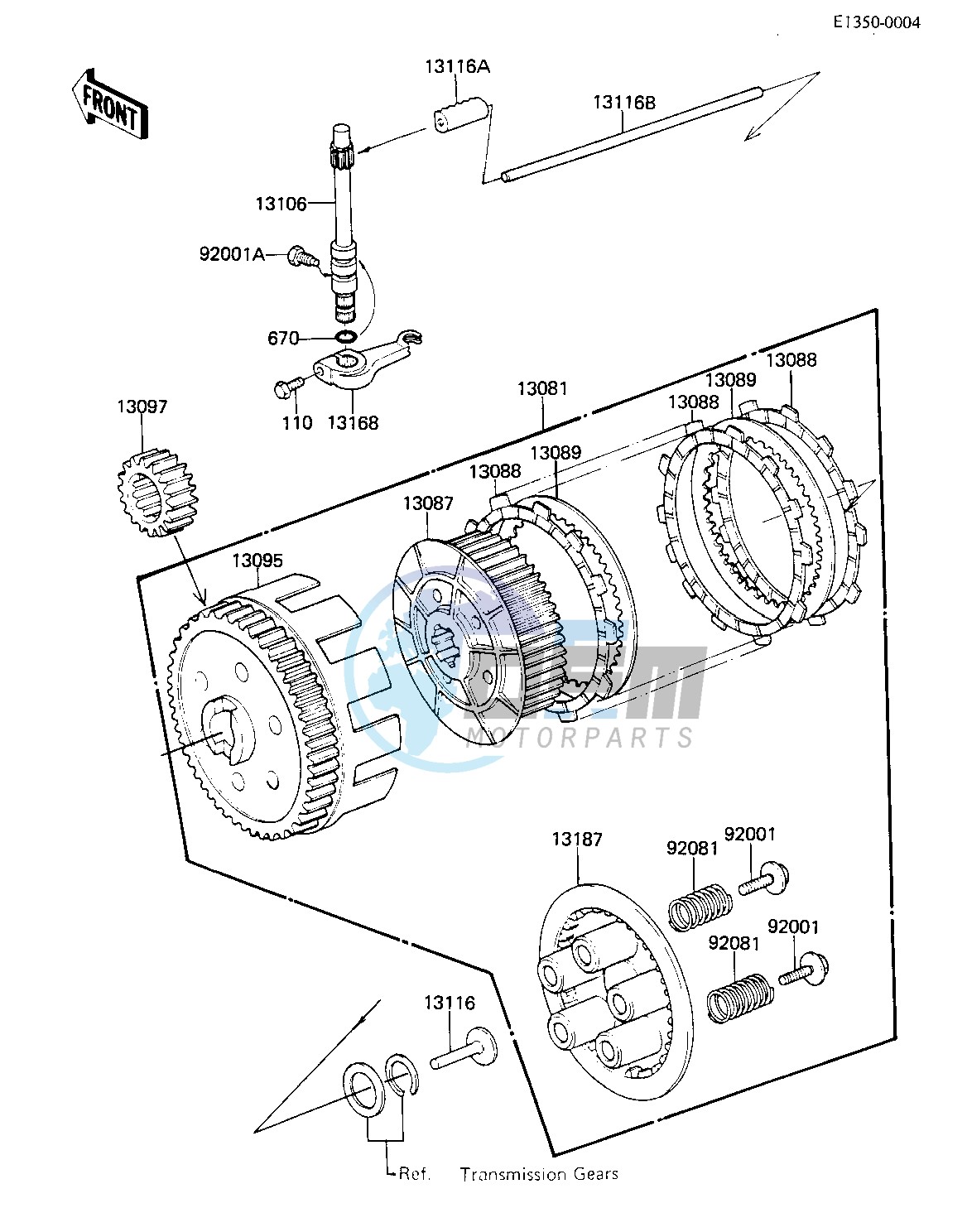 CLUTCH -- 81 D2- -