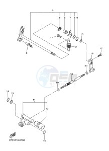 XVS1300CU XVS1300 CUSTOM (2SS3) drawing SHIFT SHAFT