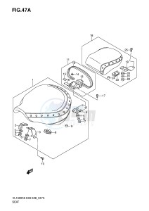 VL1500 (E3-E28) drawing SEAT (VL1500TK5 TK6 TK7 TK8 TK9)