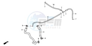 VT600CD2 drawing AIR SUCTION VALVE PIPE