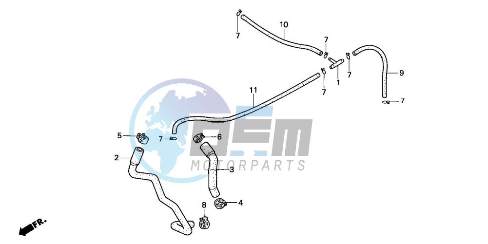 AIR SUCTION VALVE PIPE