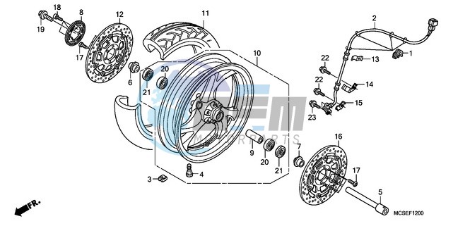 FRONT WHEEL