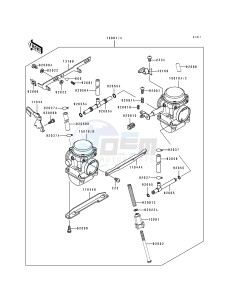 EN 500 A [VULCAN 500] (A6-A7) [VULCAN 500] drawing CARBURETOR