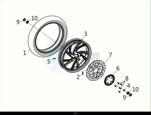 HD 300 (LS30W2Z1-EU) (M2) drawing FR.WHEEL / HD300 (LS30W2Z1-EU) (M2)