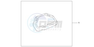 CBR600RR drawing BODY COVER L