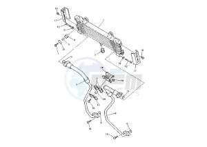 XJR-XJR SP 1300 drawing OIL COOLER