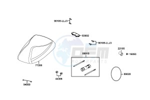 AGILITY DELIVER 50cc drawing Seat