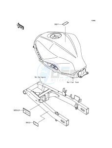 Z300 ER300AGF XX (EU ME A(FRICA) drawing Labels