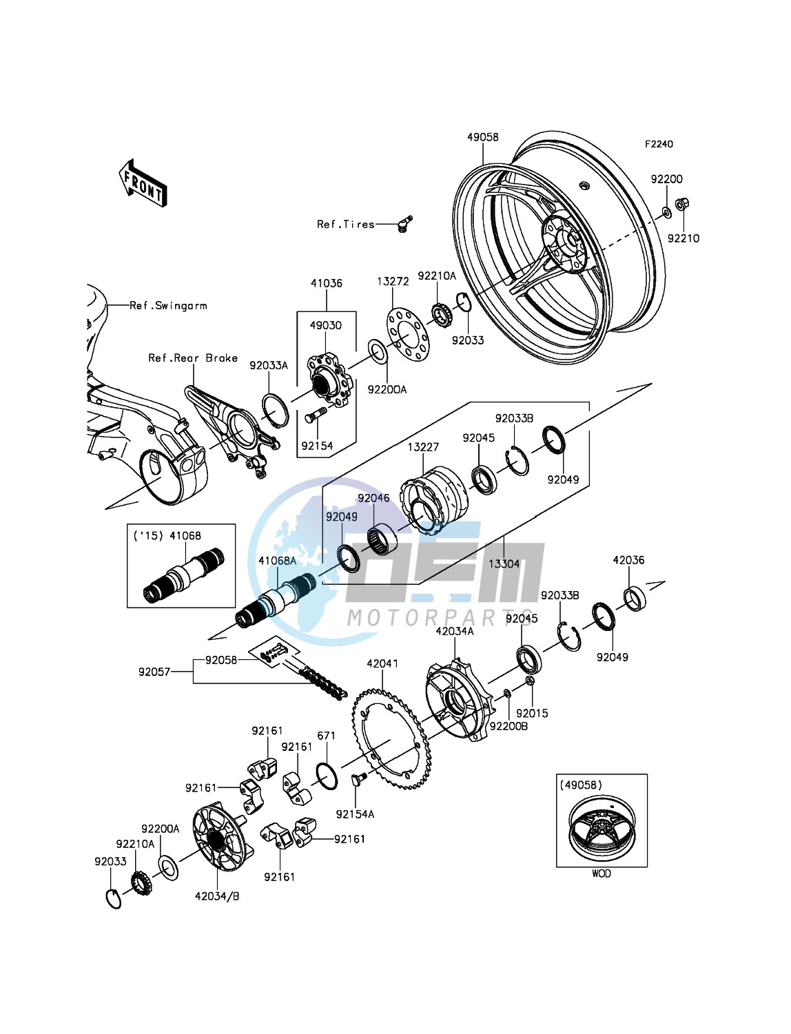 Rear Hub