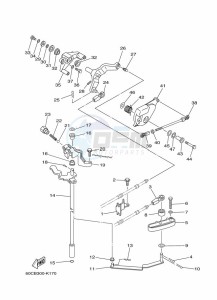 F100BETX drawing THROTTLE-CONTROL