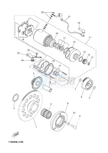 XT660Z TENERE (2BD7 2BD7 2BD7) drawing STARTER