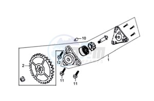 ORBIT 50 drawing OILPUMP