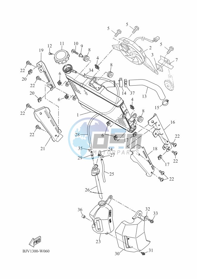 RADIATOR & HOSE