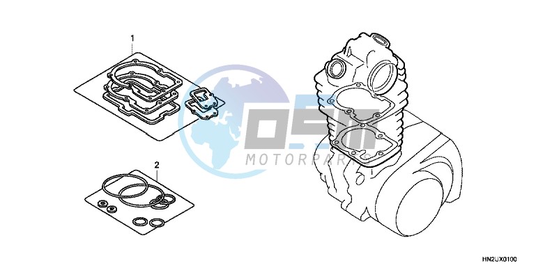 GASKET KIT A