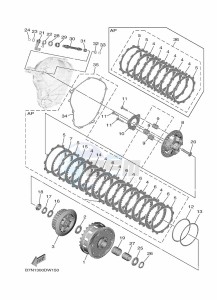 NIKEN GT MXT890D (BFD3) drawing CLUTCH