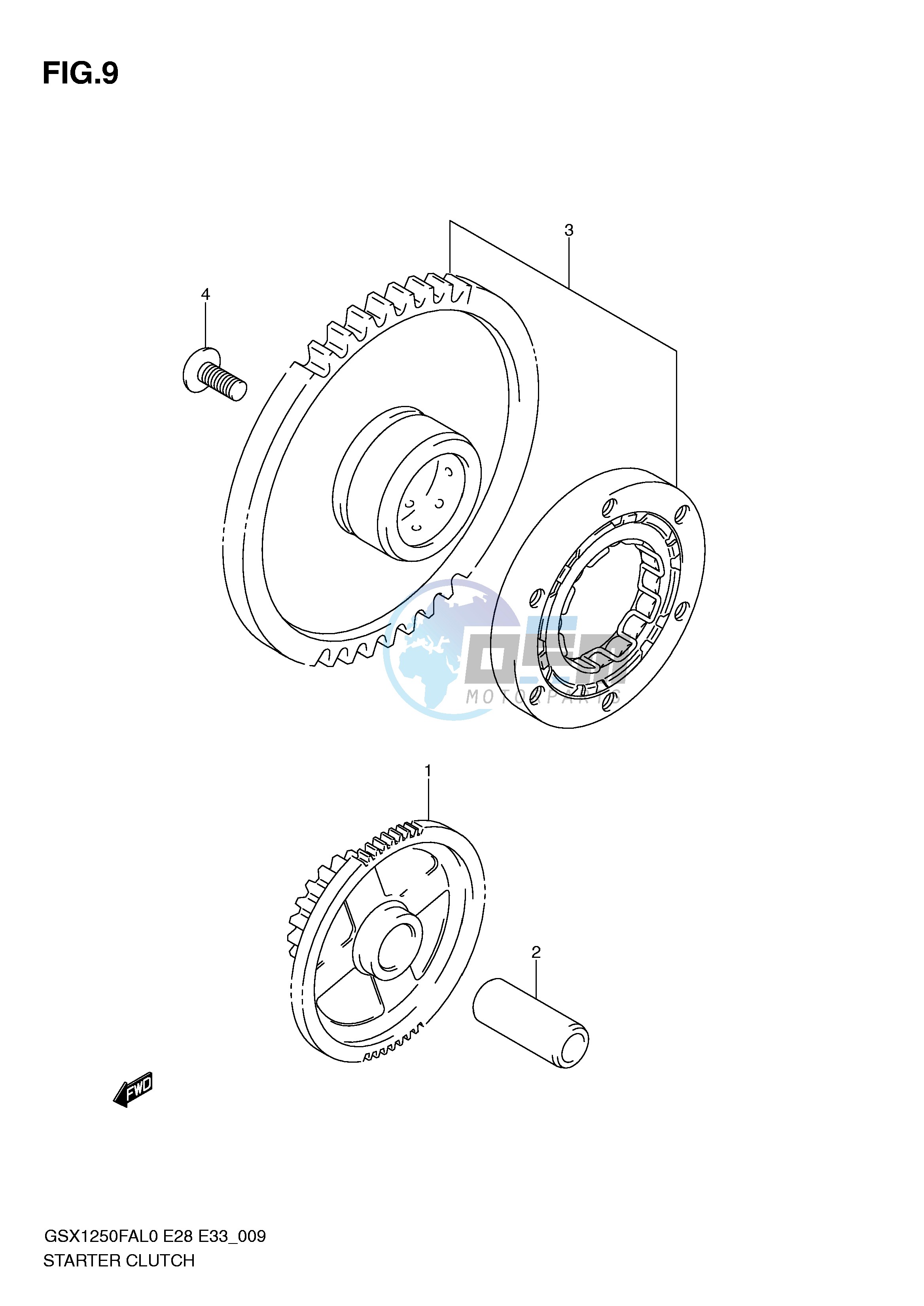 STARTER CLUTCH