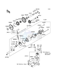 ZZR1400_ABS ZX1400D8F FR GB XX (EU ME A(FRICA) drawing Starter Motor