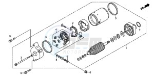 ST1300 drawing STARTING MOTOR