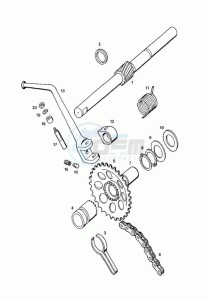 YOUNGST-R_L1 50 L1 drawing Kicker strarter mechanism