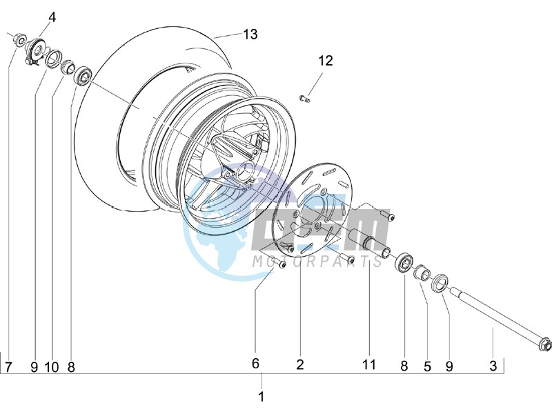 Front wheel