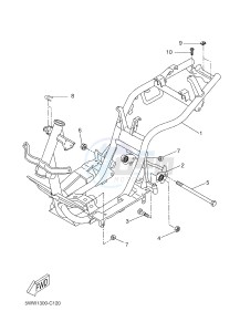 CW50N BOOSTER (2B7L 2B7M) drawing FRAME