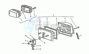 850 T5 Polizia Polizia drawing Taillight