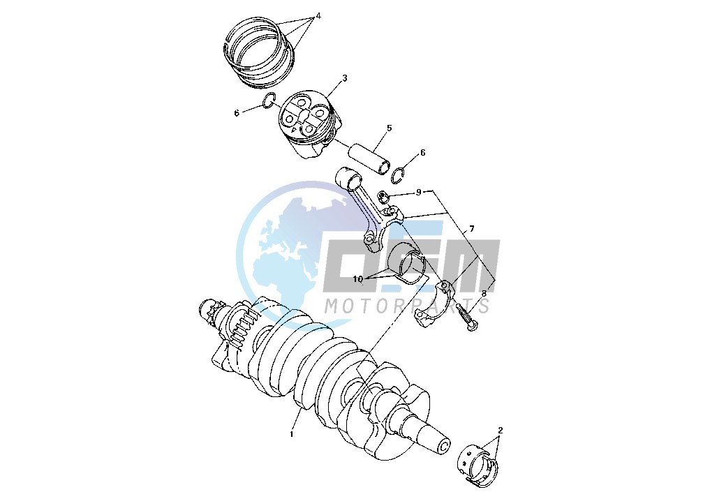 CRANKSHAFT PISTON