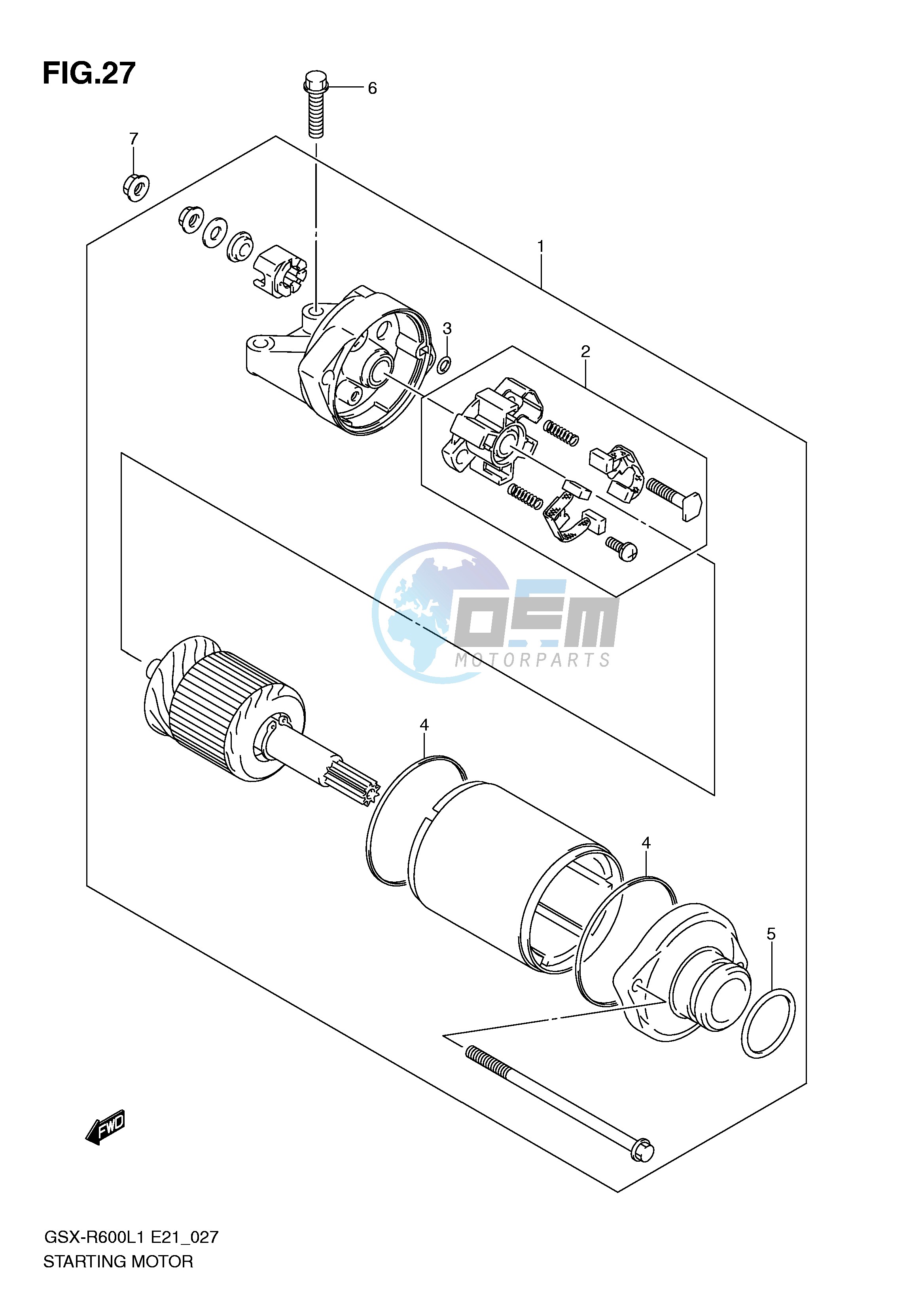 STARTING MOTOR