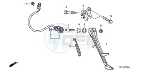 CBR1000RA9 France - (F / ABS CMF) drawing STAND