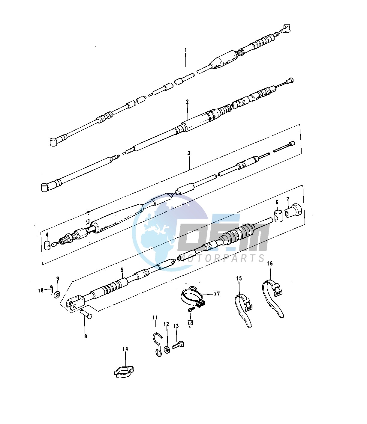 CABLES -- 74-76 KX125_A_A3- -