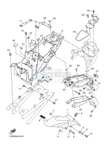 XJ6F 600 DIVERSION F (1CWV 1CWW) drawing FENDER