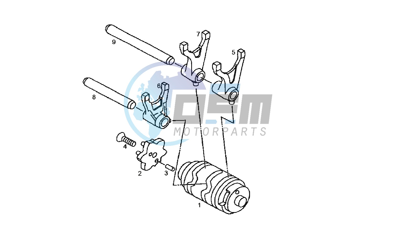 GEAR CHANGE MECHANISM