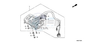 TRX680FAF TRX680 Europe Direct - (ED) drawing METER