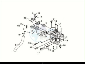 MAXSYM 400I (LZ40W1Z1-EU) (M2) drawing CYLINDER