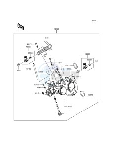 NINJA 300 ABS EX300BGF XX (EU ME A(FRICA) drawing Throttle