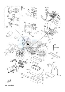 XT660ZA XT660Z ABS TENERE (2BE4 2BE4 2BE4) drawing ELECTRICAL 1