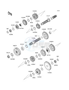 VN 1700 A [VULCAN 1700 VOYAGER] (9FA) A9F drawing TRANSMISSION