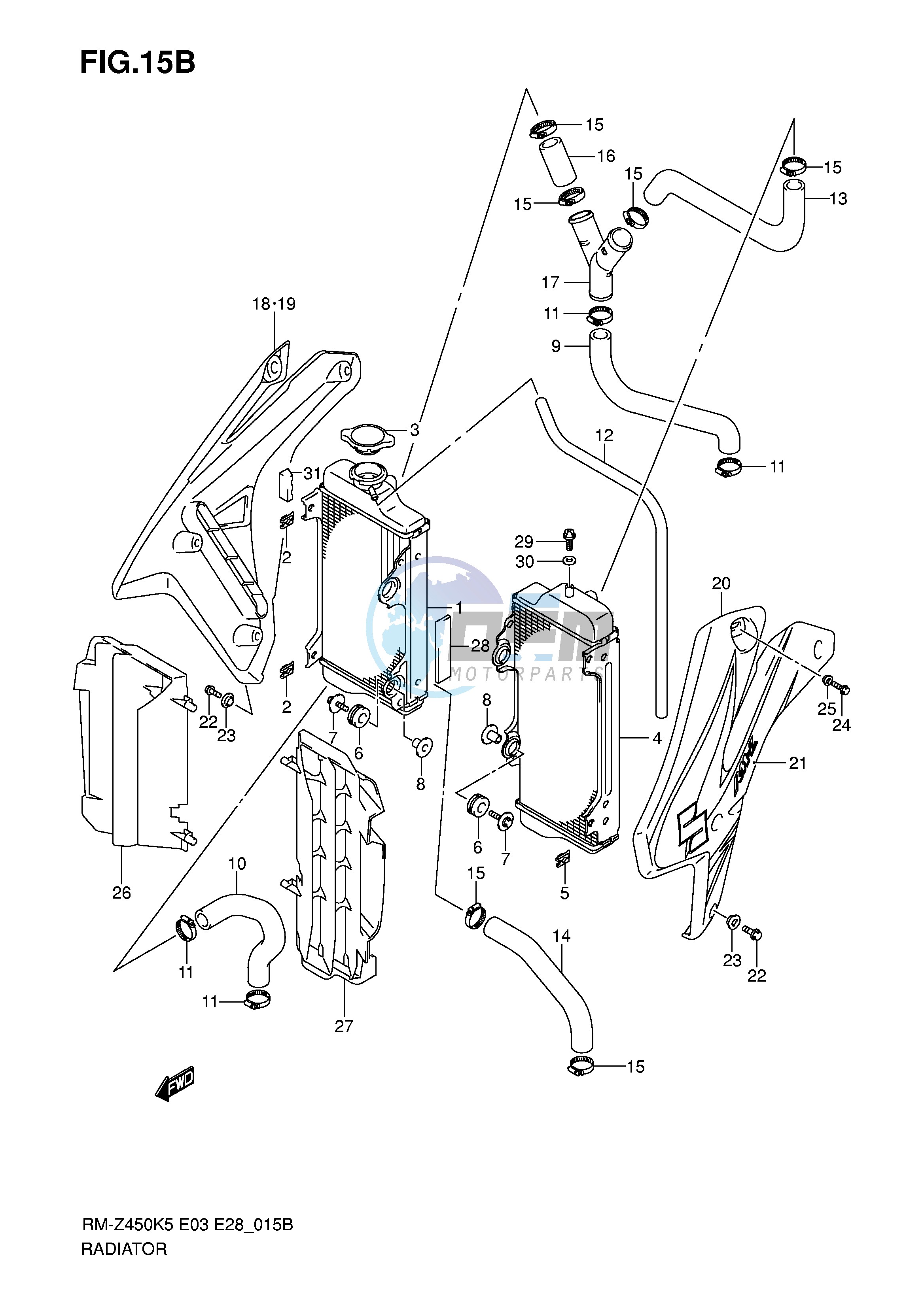 RADIATOR (MODEL K7)