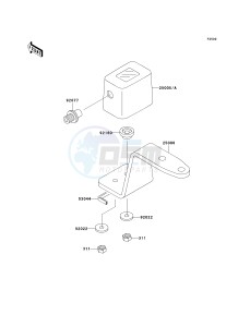 KLX 300 A [KLX300R] (A2-A6) [KLX300R] drawing METER-- S- -