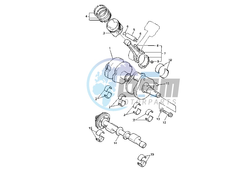 CRANKSHAFT PISTON