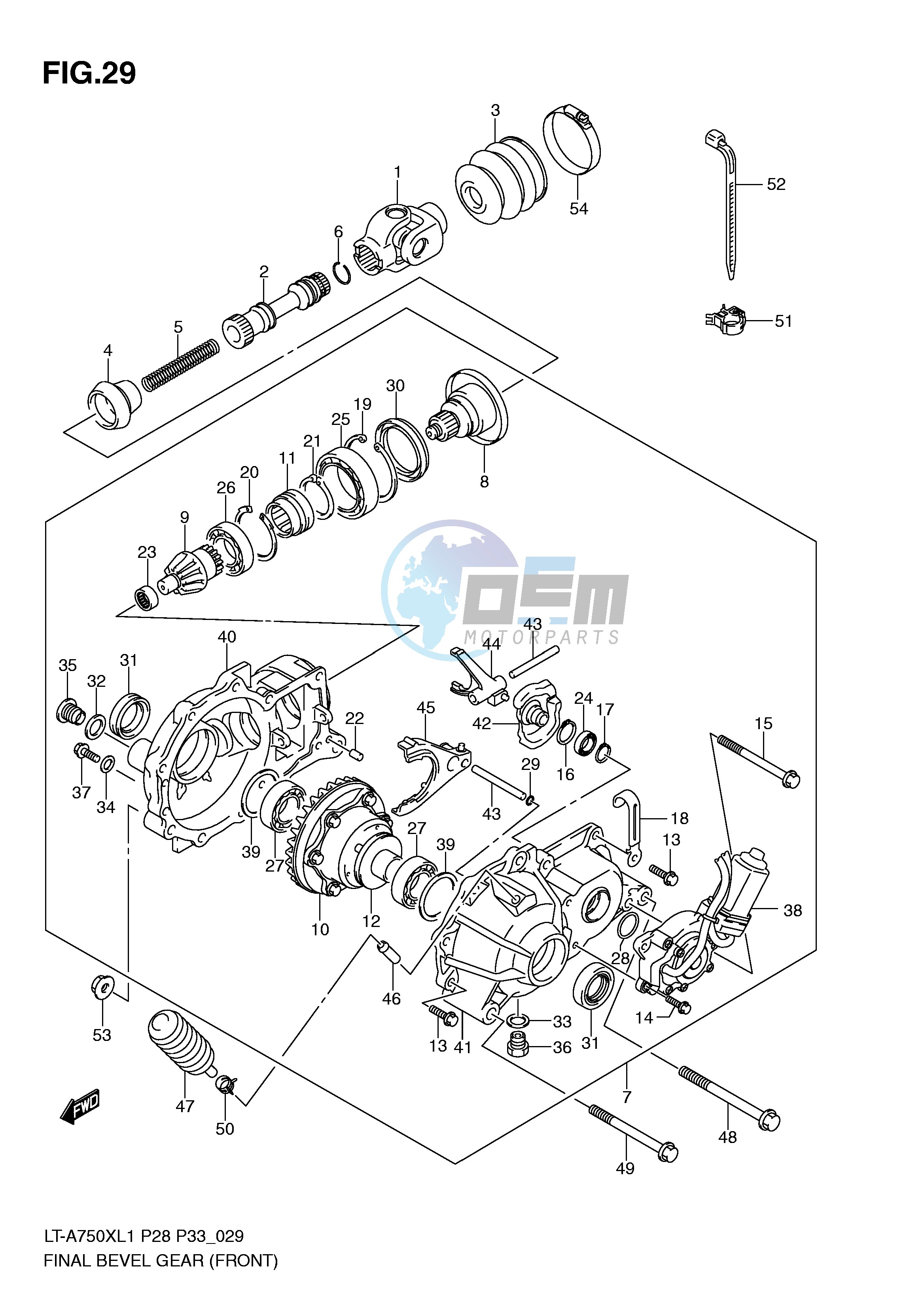 FINAL BEVEL GEAR (FRONT)