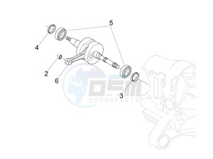 NRG 50 power Pure jet drawing Crankshaft