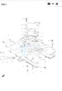 GS500E (Z-D) drawing CYLINDER HEAD COVER