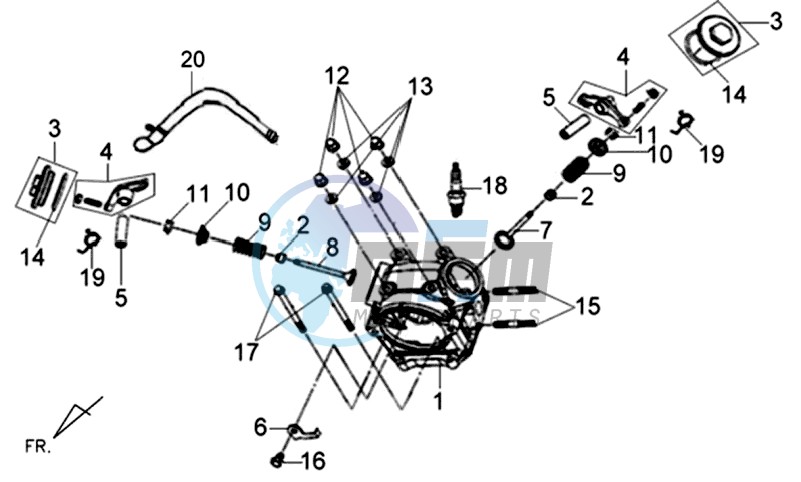 CYLINDER HEAD CPL